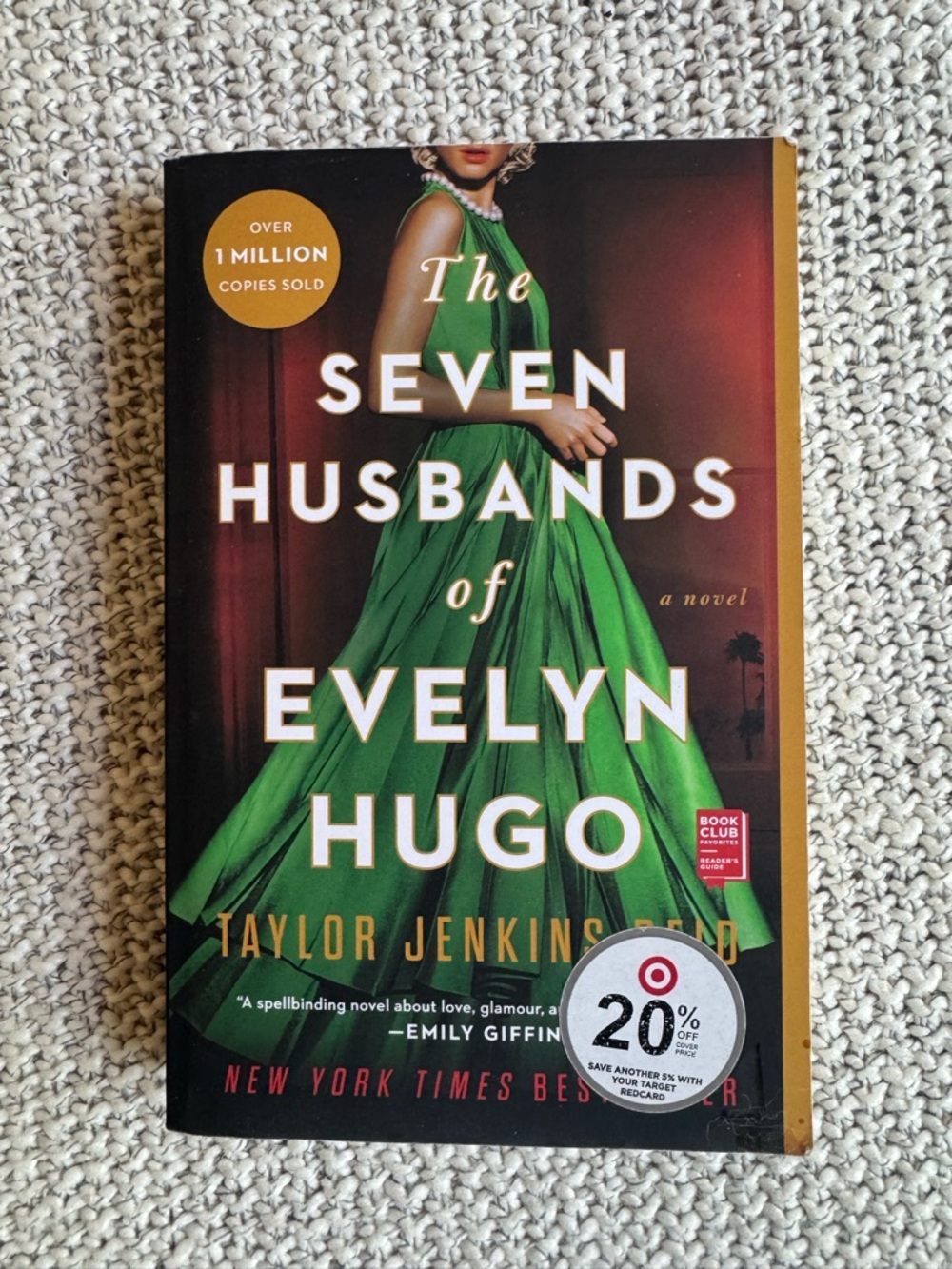 The Seven Husbands of Evelyn Hugo by Taylor Jenkins Reid - Green Cover